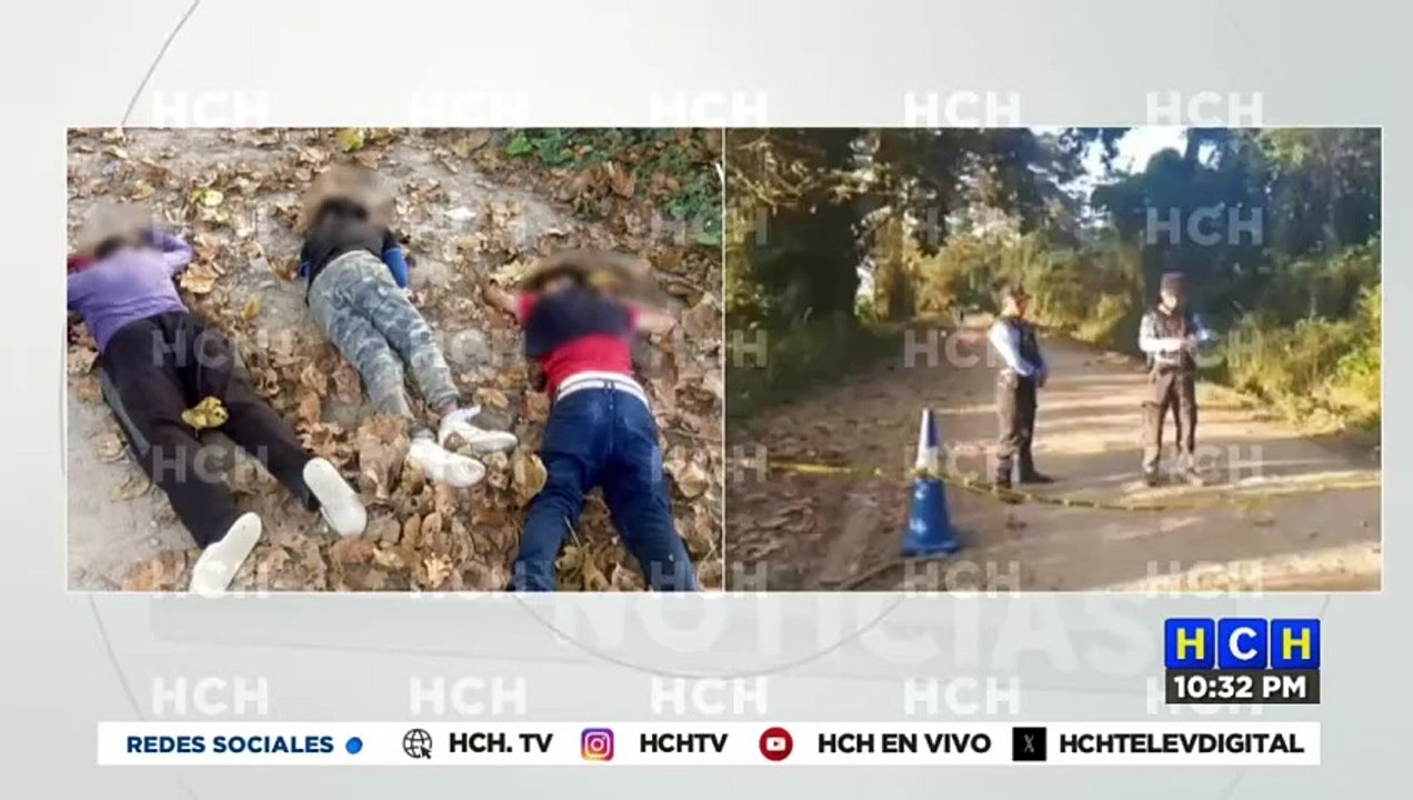 Ingresan a la morgue sampedrana los cuerpos de los tres jóvenes asesinados en El Progreso