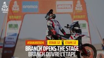 Branch opens the last stage - Stage 12 - #Dakar2024