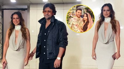 Top T.v Stars Nia Sharma & Shalin Bhanot Arrive For Shura Khan's Grand B'day Bash!