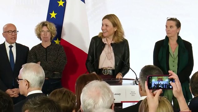 Cérémonie des vœux aux parlementaires - Lundi 15 janvier 2024