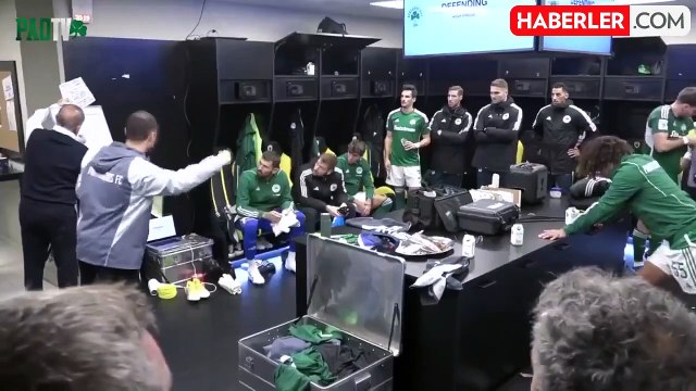 Fatih Terim'den dev maç sonrası Panathinaikos Başkanı Alafouzos'a: Bu sana ilk hediyem olsun