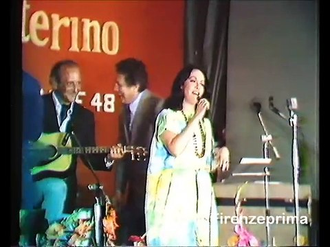 Irma Carlon. La paloma. Dal I'Grillo canterino. Canale 48 Firenze - 21 Giugno 1977
