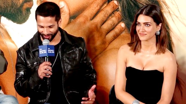 Laughter Unleashed: Shahid Kapoor Jokingly Brands Kriti Sanon as Robotic