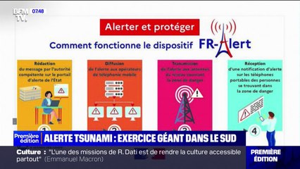 Alerte tsunami: un exercice de grande ampleur organisé dans neuf départements du sud de la France