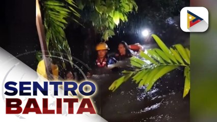 Rescue at relief operations sa mga binahang lugar sa Davao region, puspusan