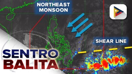 Shear line, patuloy na nagpapaulan sa Caraga at Davao region;