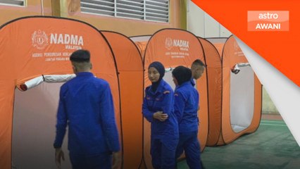 Satu PPS dibuka di Debak menempatkan 114 mangsa