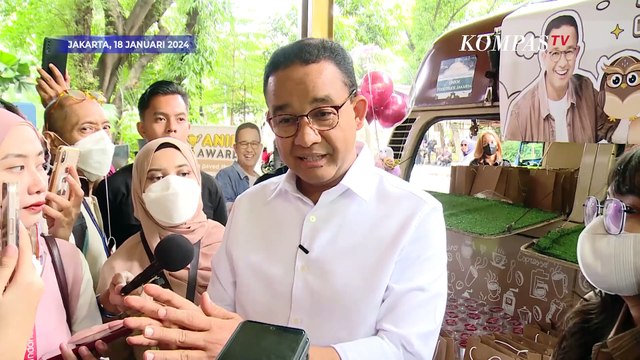 Respons Anies Kala Dapat Kiriman Food Truck dari Kpopers di Acara Desak Anies
