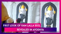 Ram Mandir Inauguration: First Look Of Ram Lalla Idol Inside Sanctum Sanctorum Of Temple Revealed