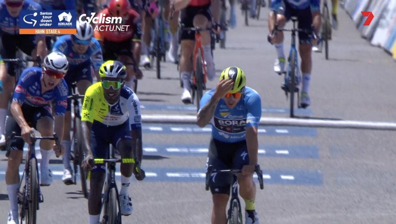Santos Tour Down Under 2024 - Sam Welsford la 4e étape et un triplé ! Un top 10 pour Antoine Huby