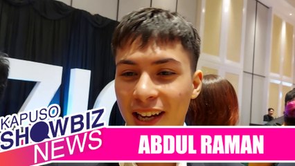 Kapuso Showbiz News: Abdul Raman's goals and wishes this year