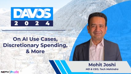 Tech Mahindra's Mohit Joshi On AI, Discretionary Spending, & More | NDTV Profit