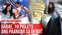 Hap-pig birthday! Babae, 18 piglets ang paandar sa debut | GMA Integrated Newsfeed