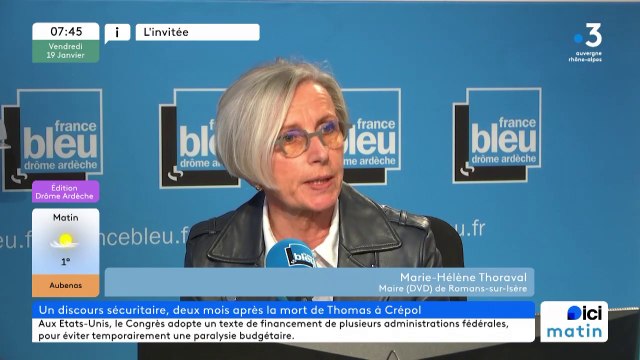 Marie-Hélène Thoraval, invitée de France Bleu Drôme Ardèche