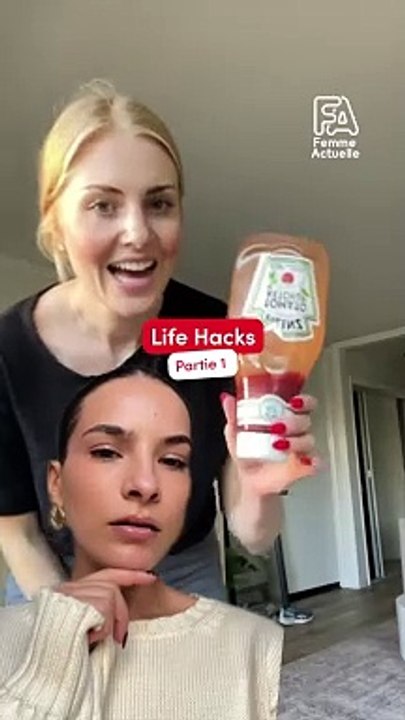 FEMME ACTUELLE - Life Hacks : Ces 3 astuces vont sûrement changer votre vie !
