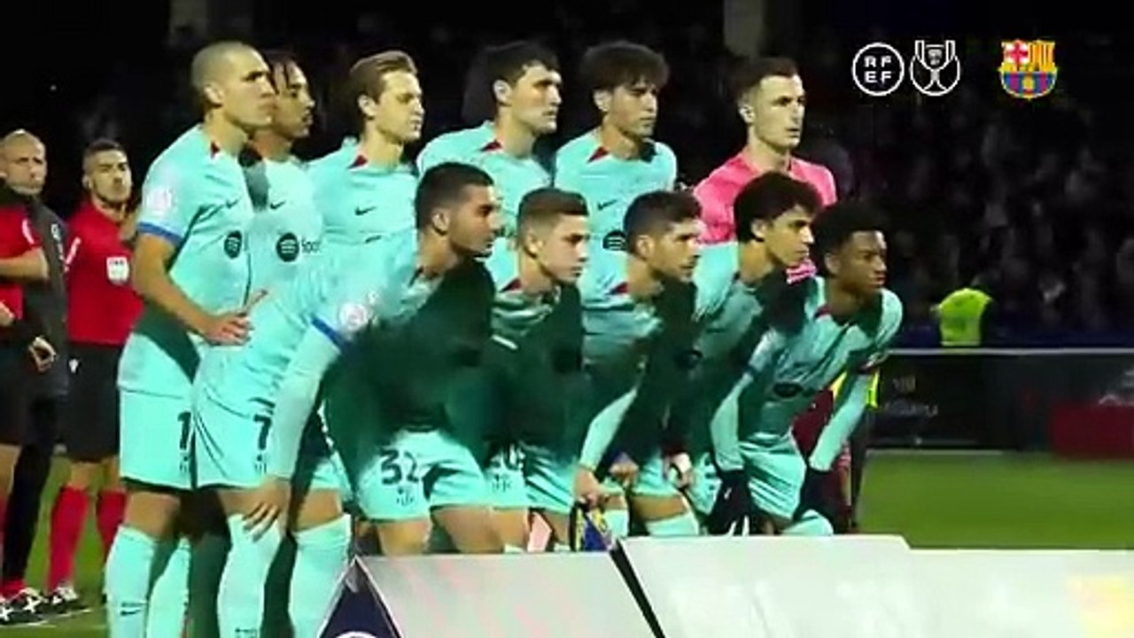 HIGHLIGHTS I UNIONISTAS 1 vs 3 FC BARCELONA _ COPA DEL REY