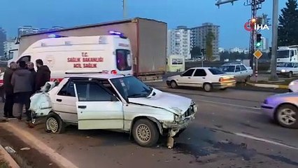 Siverek’te zincirleme kaza: 2 yaralı