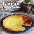 Gâteau extra rapide et facile avec seulement 3 ingrédients!