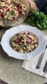 Couscous-salat für eine einfache, gesunde und farbenfrohe vorspeise!
