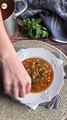 Vegetarische chorba, die duftende, schmackhafte und ausgezeichnete suppe!
