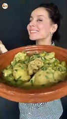Tajine mit hühnchen, zitrone und oliven (hypereinfach zu machen!)