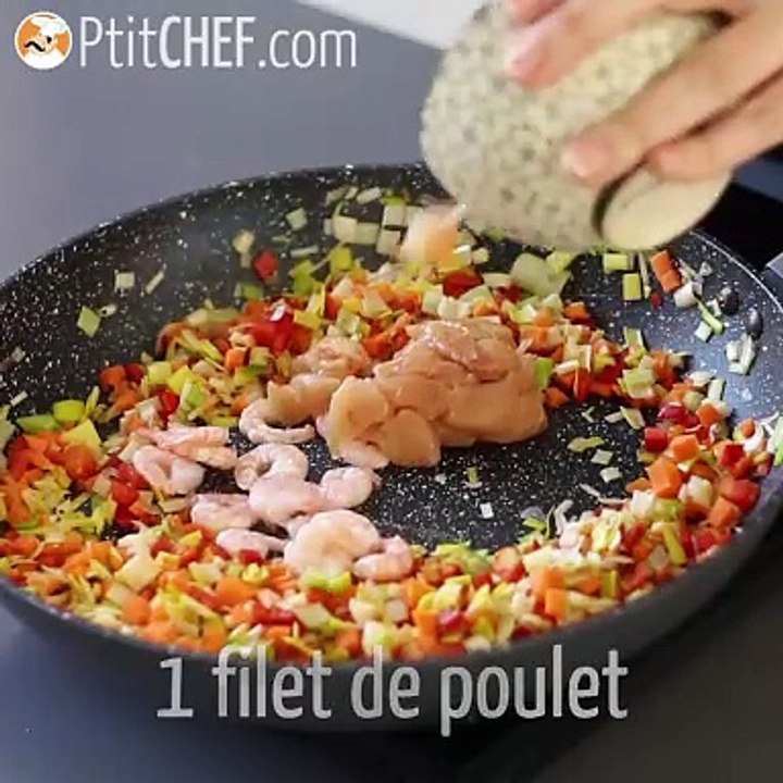 Nasi goreng, das anti-abfall-reisgericht aus indonesien!