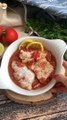 Seelachs mit tomate und zitrone (gesundes und einfaches rezept!)