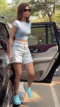 Kriti Sanon's Pastel-Blue Blissful Look For Big Boss Shoot