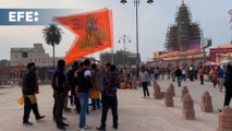 El fervor religioso desborda la 'ciudad natal' del dios Ram, epicentro del hinduismo