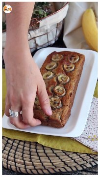 Sugar-free banana bread - gluten-free and vegan