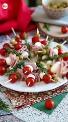 Festive wreath appetizers for successful celebrations!