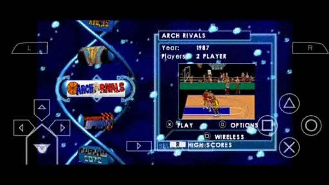 Gameplay #2 Arcade Treasures Midway para psp