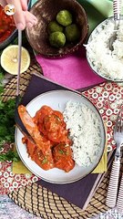 Malai kofta vegano: albóndigas de garbanzo con salsa de tomate