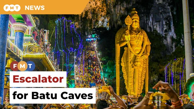 Escalator to Batu Caves temple to be built this year