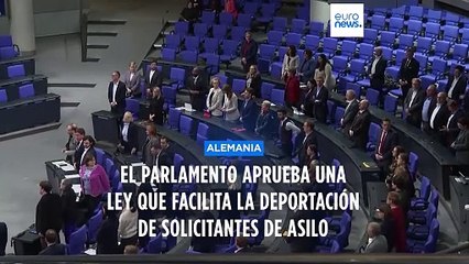 El Parlamento alemán aprueba una ley que facilita la deportación de solicitantes de asilo