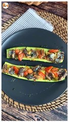 Como fazer curgete (abobrinha) recheada de sardinha?