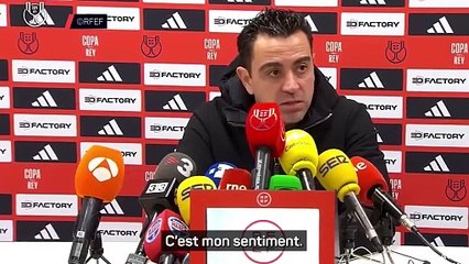 Xavi : "Nous nous sommes améliorés dans le jeu"