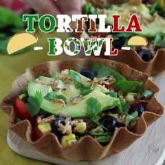 Come preparare le tortilla bowl? un'insalata gustosa ed originale