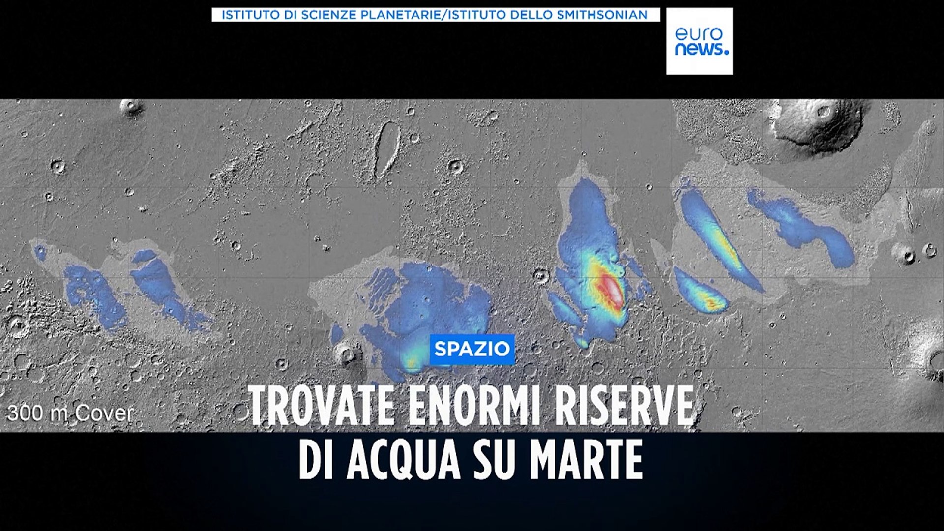 Marte, enorme deposito di ghiaccio sottoterra: scoperto anche grazie  all'Italia, image size:1920x1080