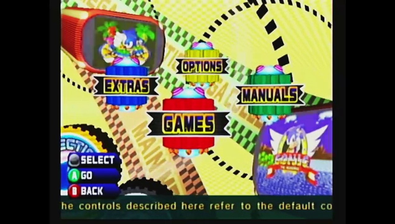 Sonic Mega Collection (Nintendo GameCube EasyCap Capture)