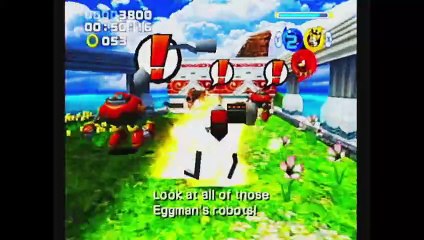 Sonic Heroes Seaside Hill (Nintendo GameCube EasyCap Capture)