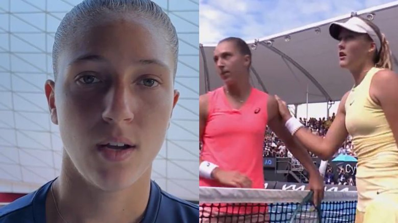 Open d'Australie 2024 - Diane Parry : "Elle va être dure à encaisser cette défaite... "