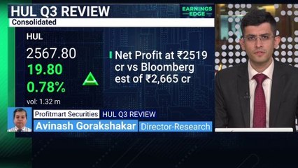 HUL's Q3 Results | Earnings Edge | NDTV Profit