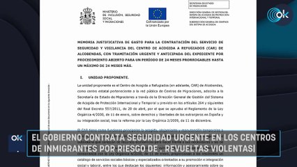 El Gobierno contrata seguridad urgente en los centros de inmigrantes por riesgo de «revueltas violentas»