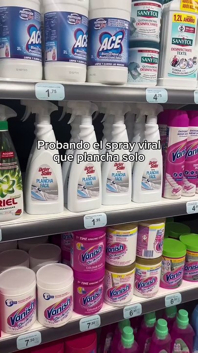 El spray mágico de planchado fácil que elimina las arrugas de las camisas por menos de dos euros