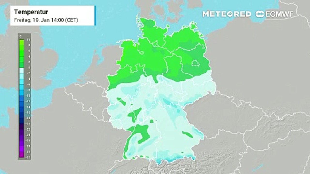 Die kommende Nacht auf Samstag wird in Deutschland regional eisig kalt!