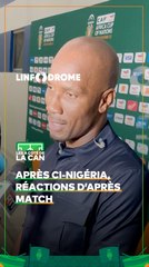 Réaction de Didier Drogba, Osimhen et le buteur Nigérian après le match #short