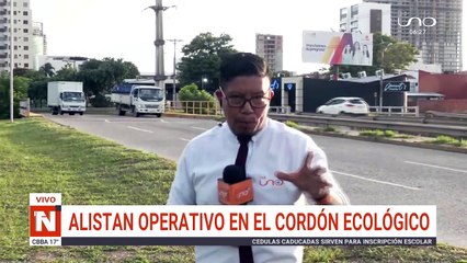 Operativo en el Cordón Ecológico contra malvivientes