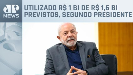 Lula diz que houve pouco investimento em obra no RJ para escoamento de água