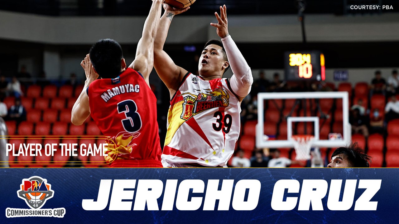 PBA: Jericho Cruz brings cheer with fine 20-point shooting for Beermen
